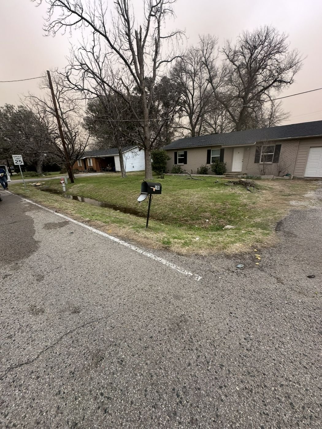 After: Curbside pickup in Gibson Heights, Corinth